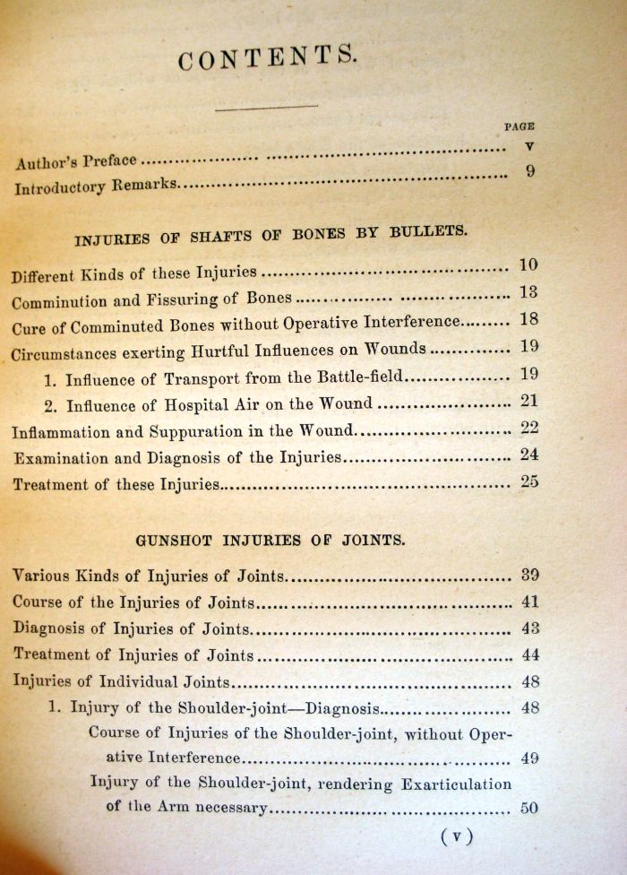 Civil War Medical Textbook